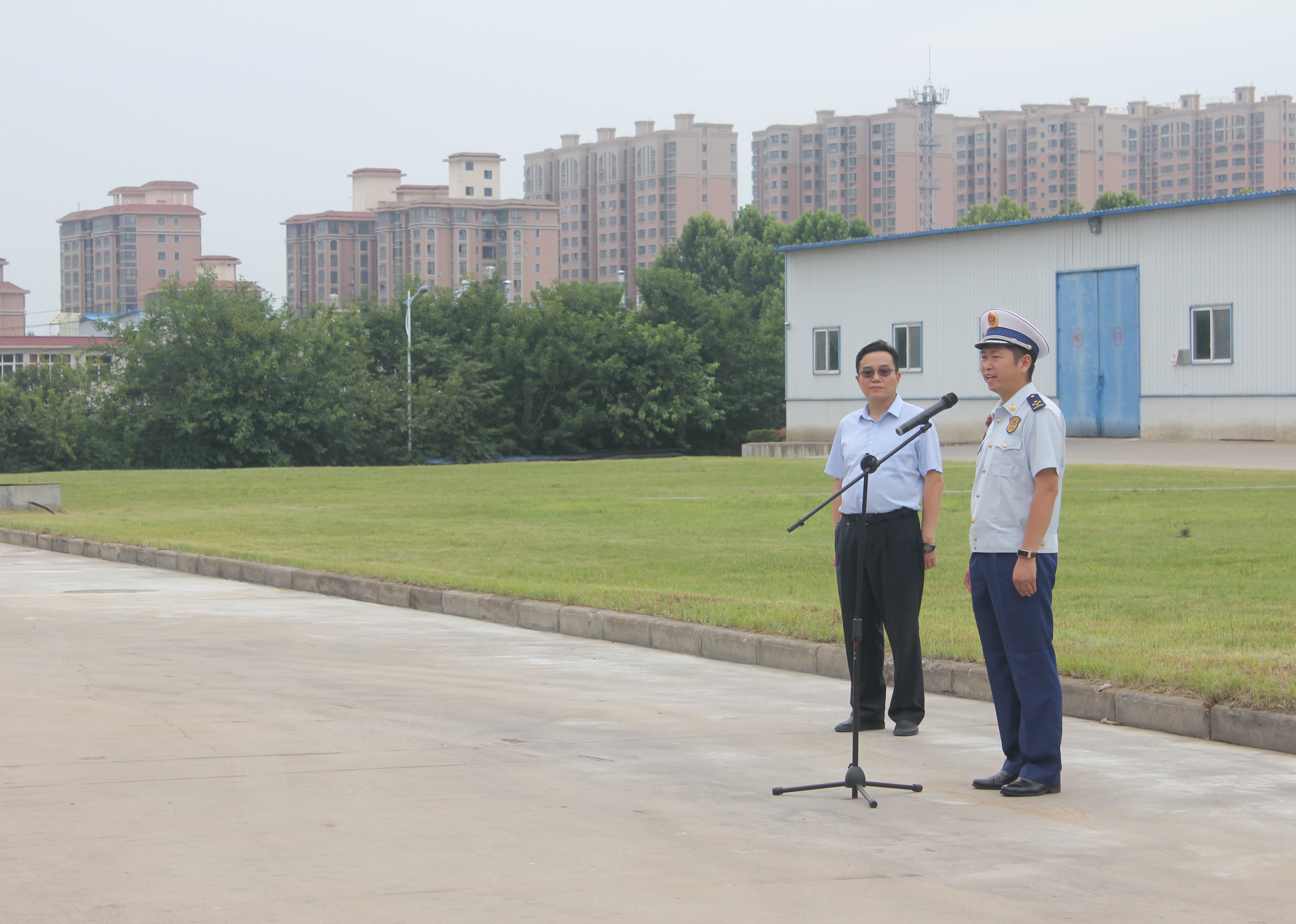 油脂信息2019.07.04《增強安全意識 提高應急能力—全省糧食和物資儲備系統消防應急演練觀摩交流活動在陜西楊凌來富公司成功舉辦》 (12).JPG