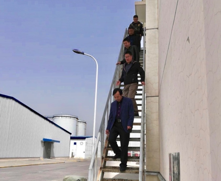 中原糧食集團到西瑞園區參觀交流