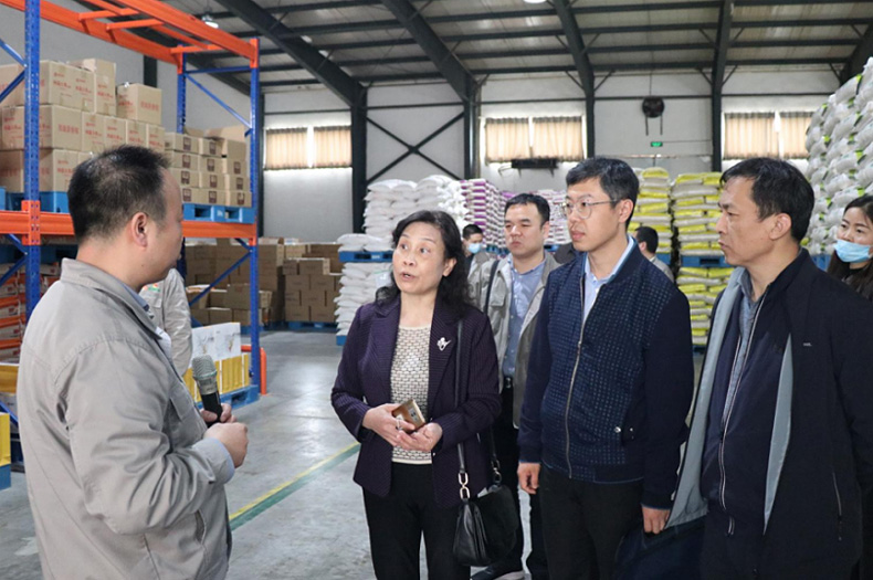 西瑞集團：北京市糧食和物資儲備局、北京市糧食行業協會一行在興平園區參觀調研