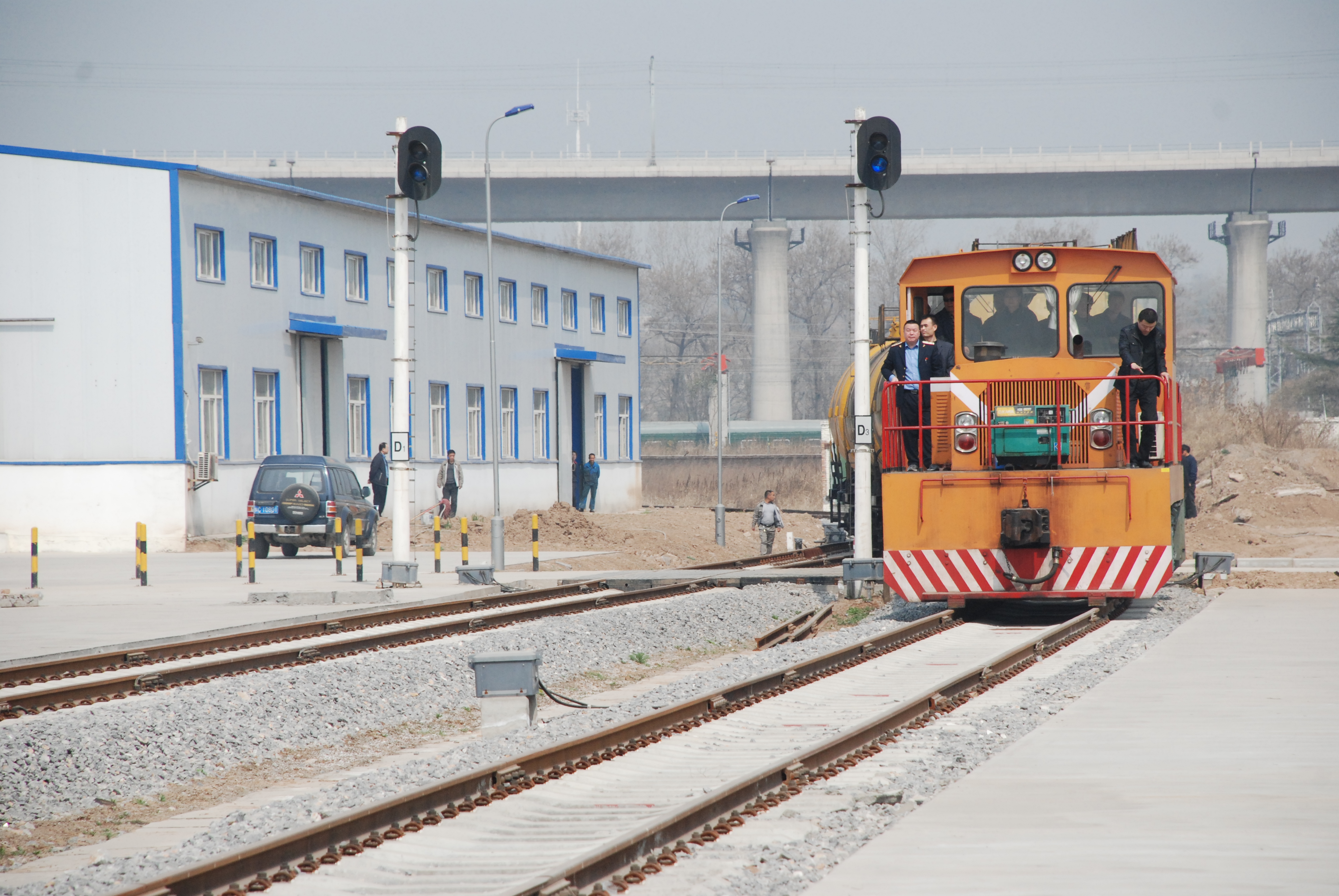 西瑞集團興平產業園區鐵路專用線正式開通