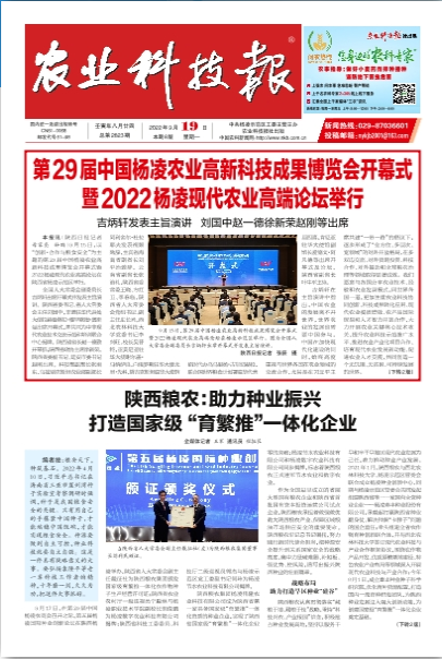 陜西糧農：助力種業振興 打造國家級“育繁推”一體化企業