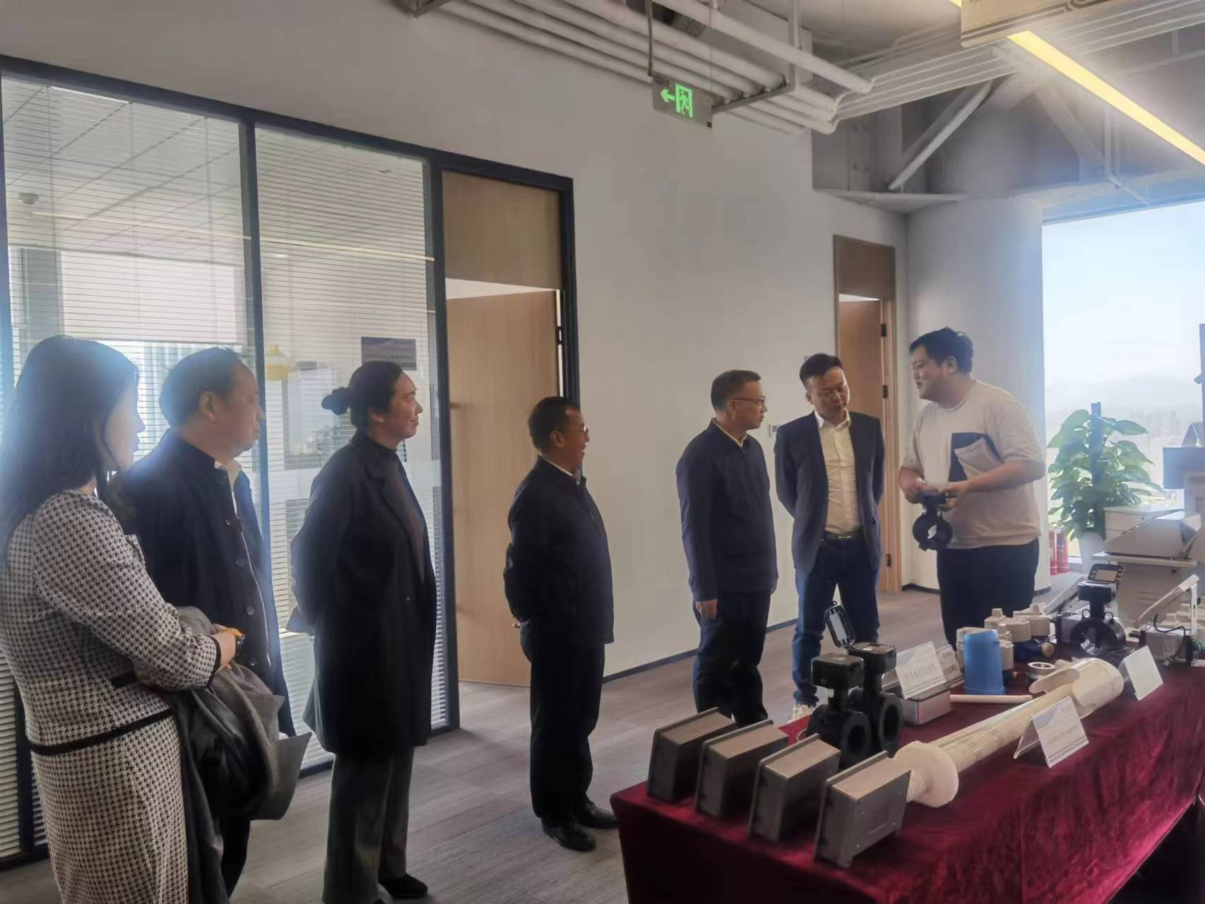 劉利民帶隊赴北京大禹節水集團調研并洽談合作事宜